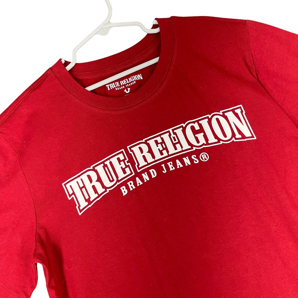 True Religion Graphic T-Shirt Womens XL Streetwear Y2K Gorpcore Cyber Grunge